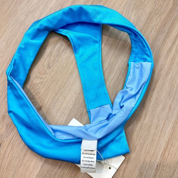 NWT Baobab Maple Bikini Swim Bottoms in Azure Blue Size Medium - Picture 7 of 7